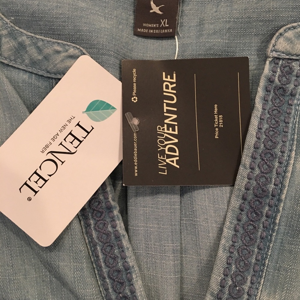 Ladies Denim blouse -XL